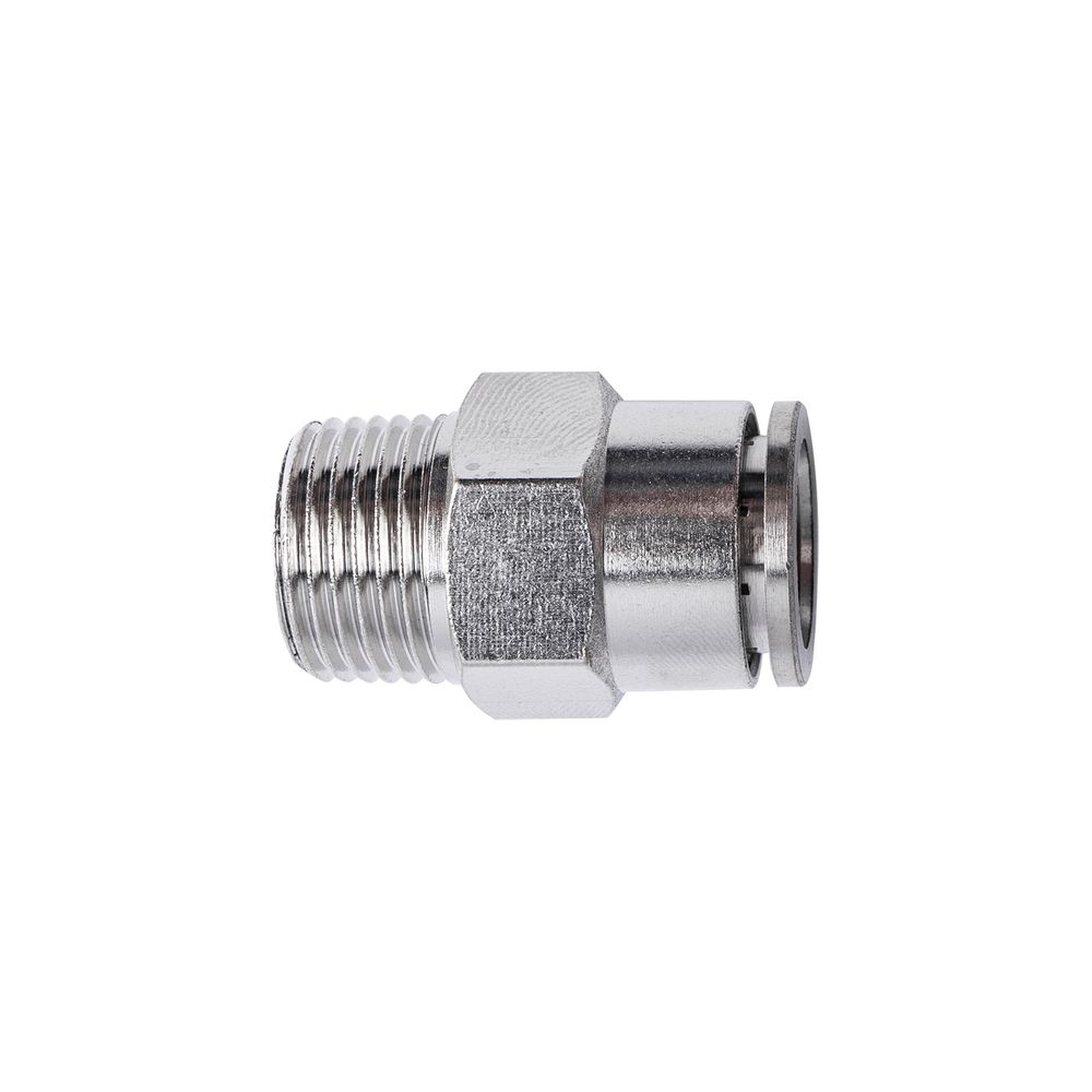Metal Pu Fitting Straight 12mm X 3/8' M
